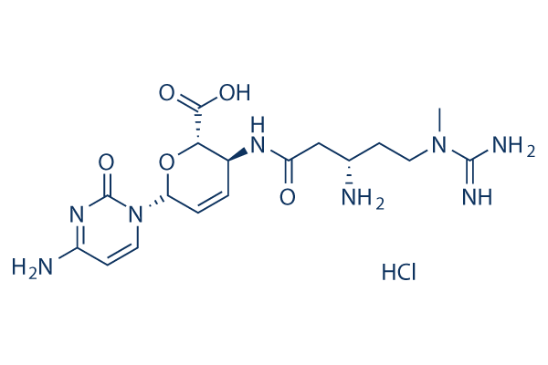 Blasticidin S HCl chemical structure