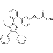 BMS-309403 sodium
