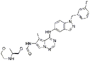 AC480 (BMS-599626) chemical structure