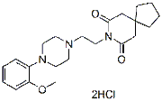 BMY 7378 Dihydrochloride chemical structure