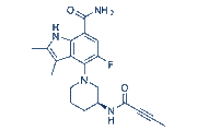 Branebrutinib (BMS-986195) chemical structure