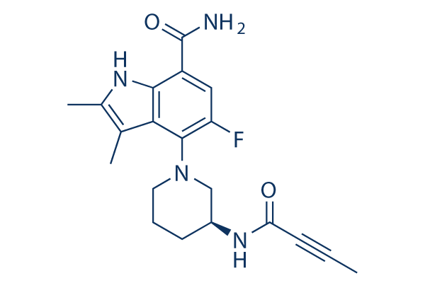 Branebrutinib (BMS-986195) chemical structure