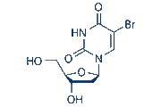 BrdU (Bromodeoxyuridine) chemical structure