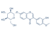 Calycosin-7-O-beta-D-glucoside chemical structure