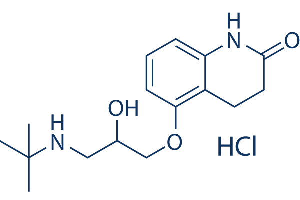 Carteolol HCl chemical structure