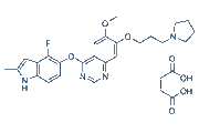 Cediranib Maleate chemical structure