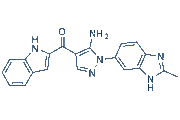 Zoligratinib (Debio-1347) chemical structure