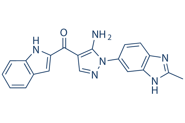 Zoligratinib (Debio-1347) chemical structure