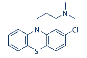 Chlorpromazine chemical structure