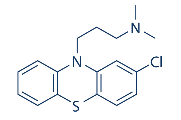 Chlorpromazine chemical structure