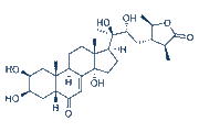 Cyasterone chemical structure