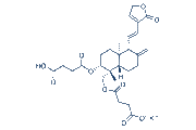 Dehydroandrographolide Succinate Potasium Salt chemical structure
