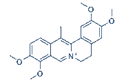 Dehydrocorydalin chemical structure