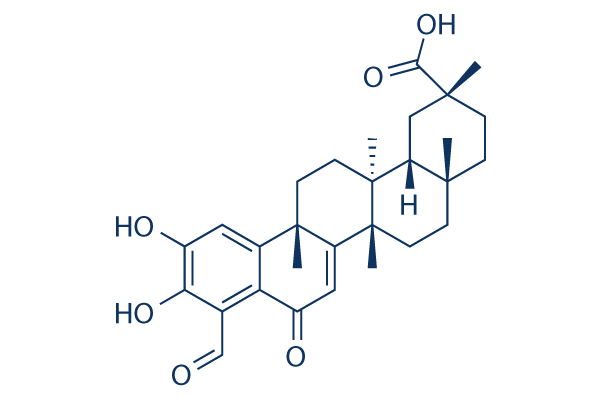 Demethylzeylasteral (T-96) chemical structure