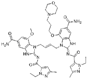 diABZI STING agonist (Compound 3) chemical structure