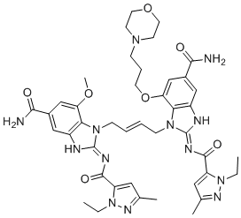diABZI STING agonist (Compound 3) chemical structure