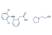 Diclofenac Epolamine chemical structure