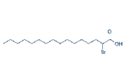 2-BP (2-Bromohexadecanoic acid) chemical structure