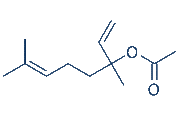 Linalyl Acetate chemical structure