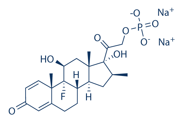 Betamethasone sodium phosphate chemical structure