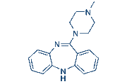 Deschloroclozapine chemical structure