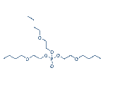Tris(2-butoxyethyl) phosphate chemical structure