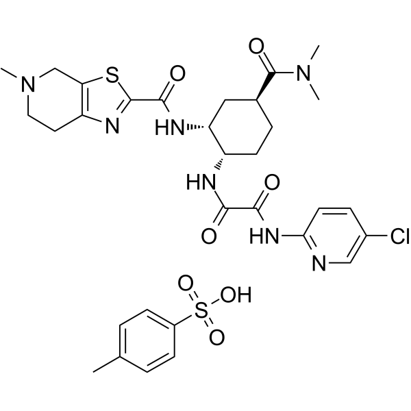 Edoxaban tosylate