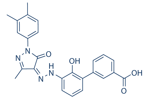 Eltrombopag chemical structure