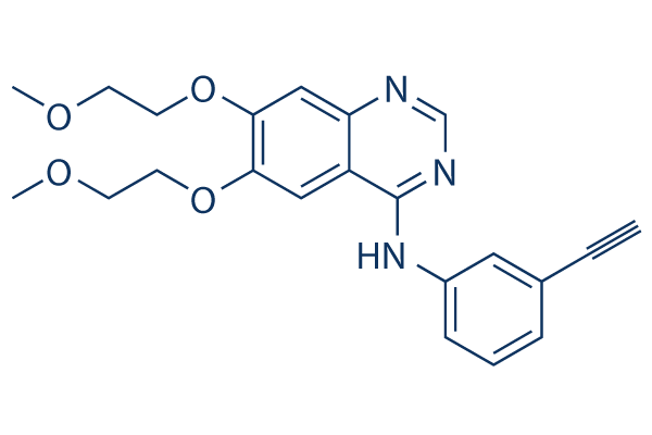 Erlotinib chemical structure