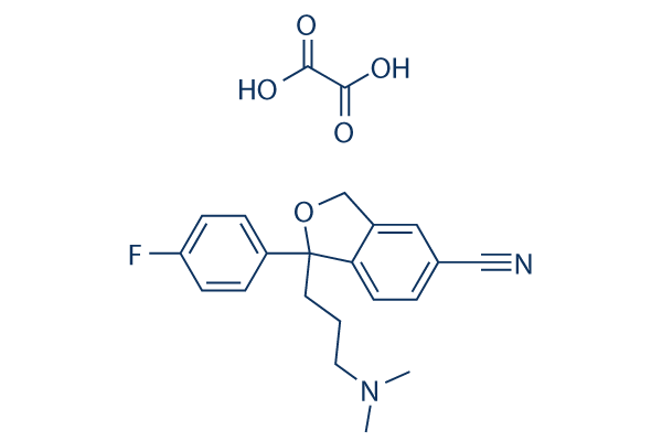 Escitalopram Oxalate chemical structure