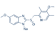 Esomeprazole sodium chemical structure
