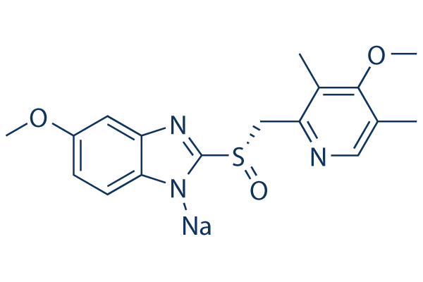 Esomeprazole sodium chemical structure