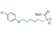 Etomoxir sodium salt chemical structure