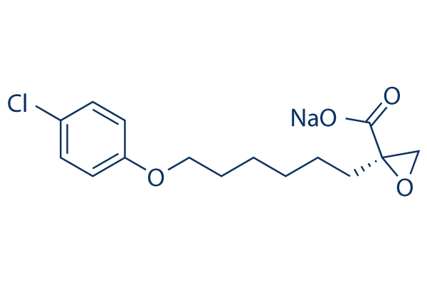 Etomoxir sodium salt chemical structure