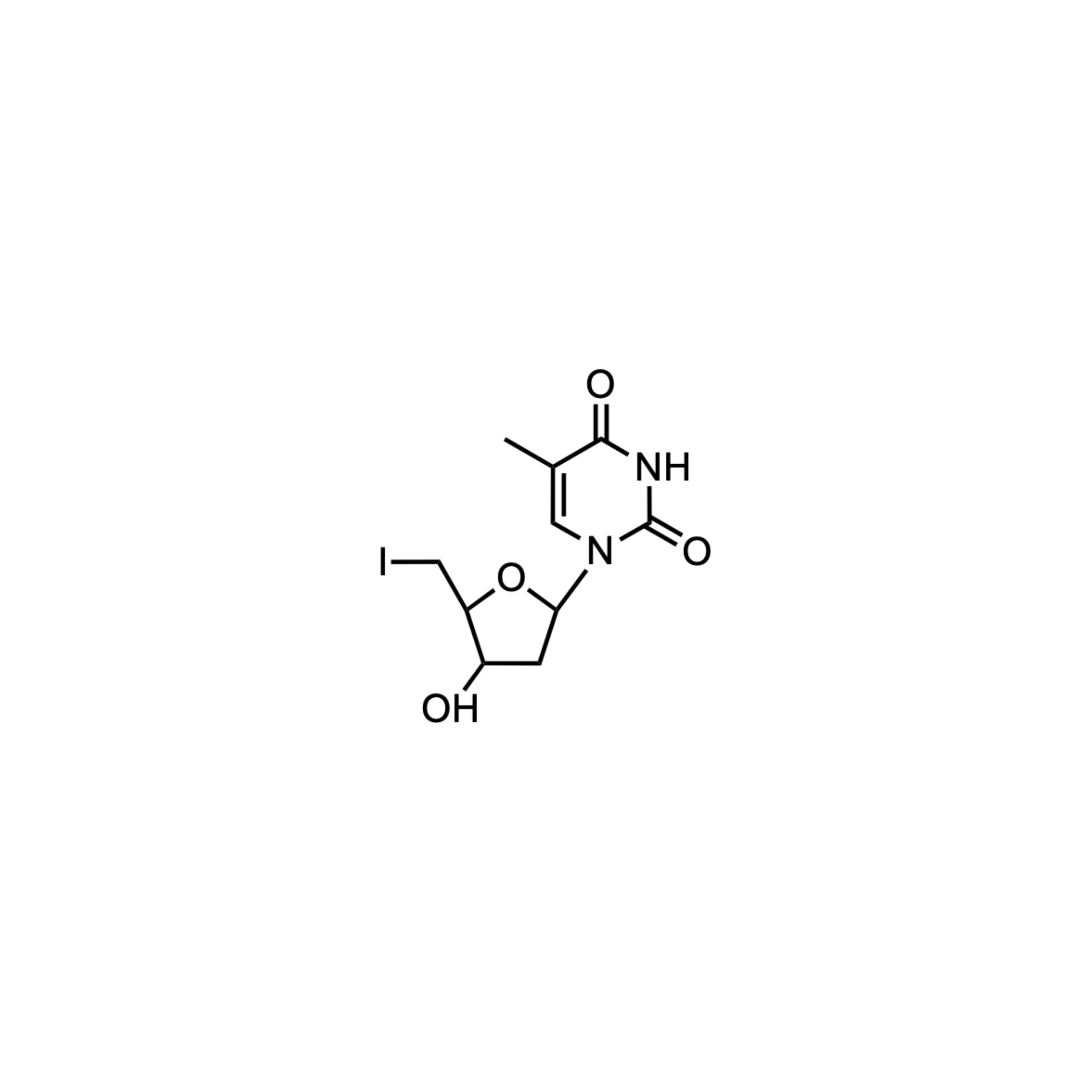5'-Deoxy-5'-iodothymidine