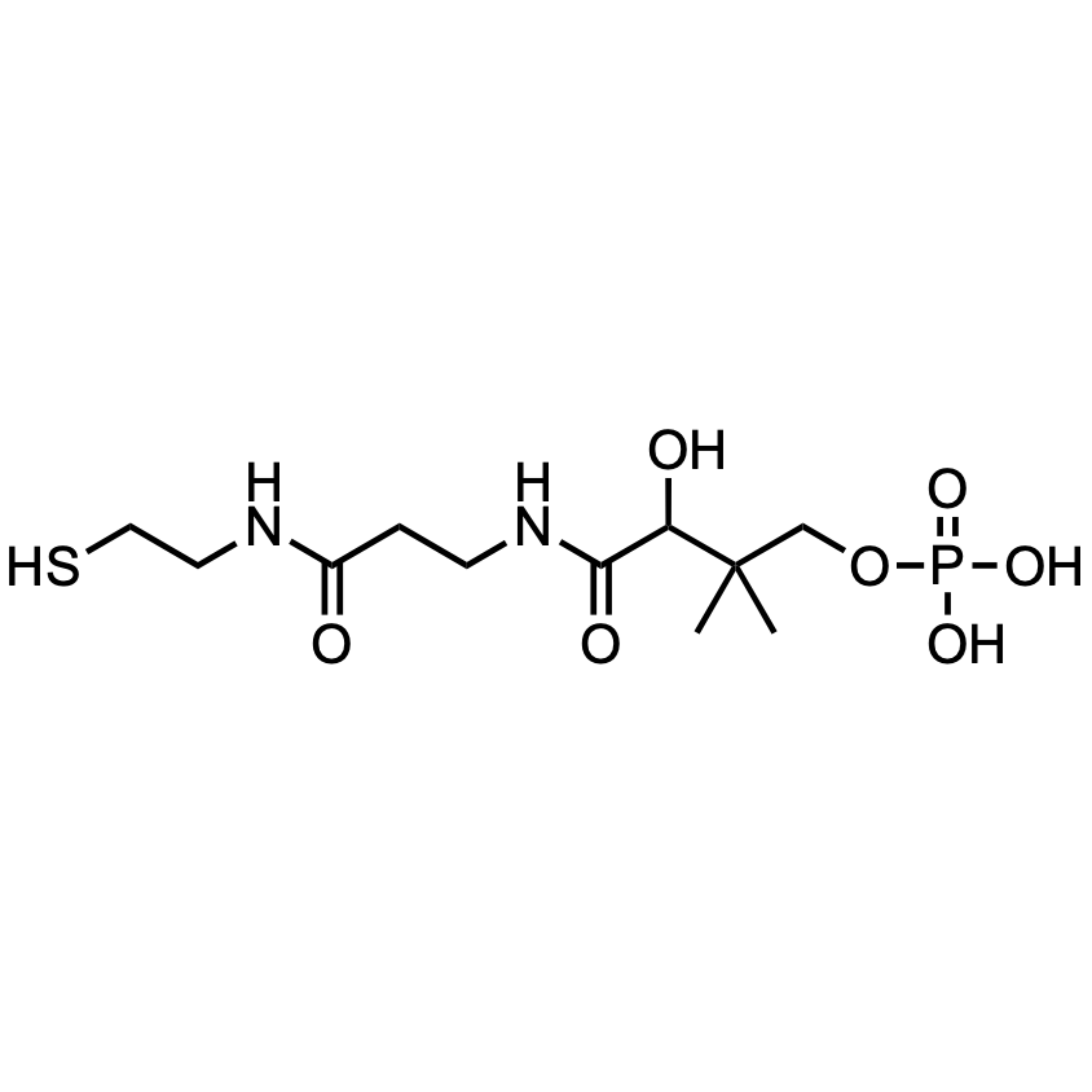 4’-phosphopantetheine, Free acid