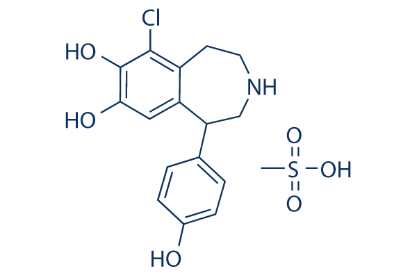 Fenoldopam mesylate chemical structure