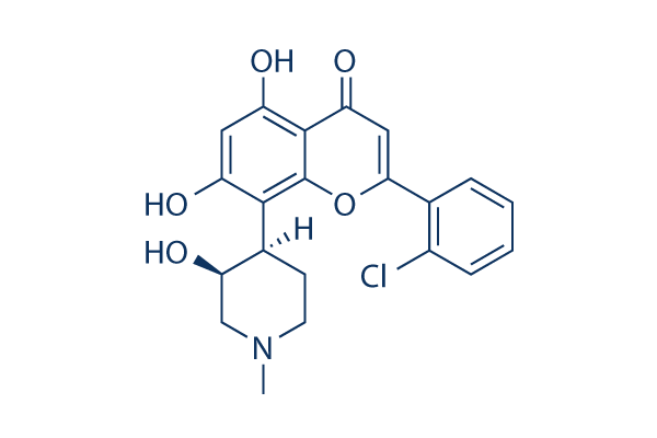 Flavopiridol (Alvocidib) chemical structure