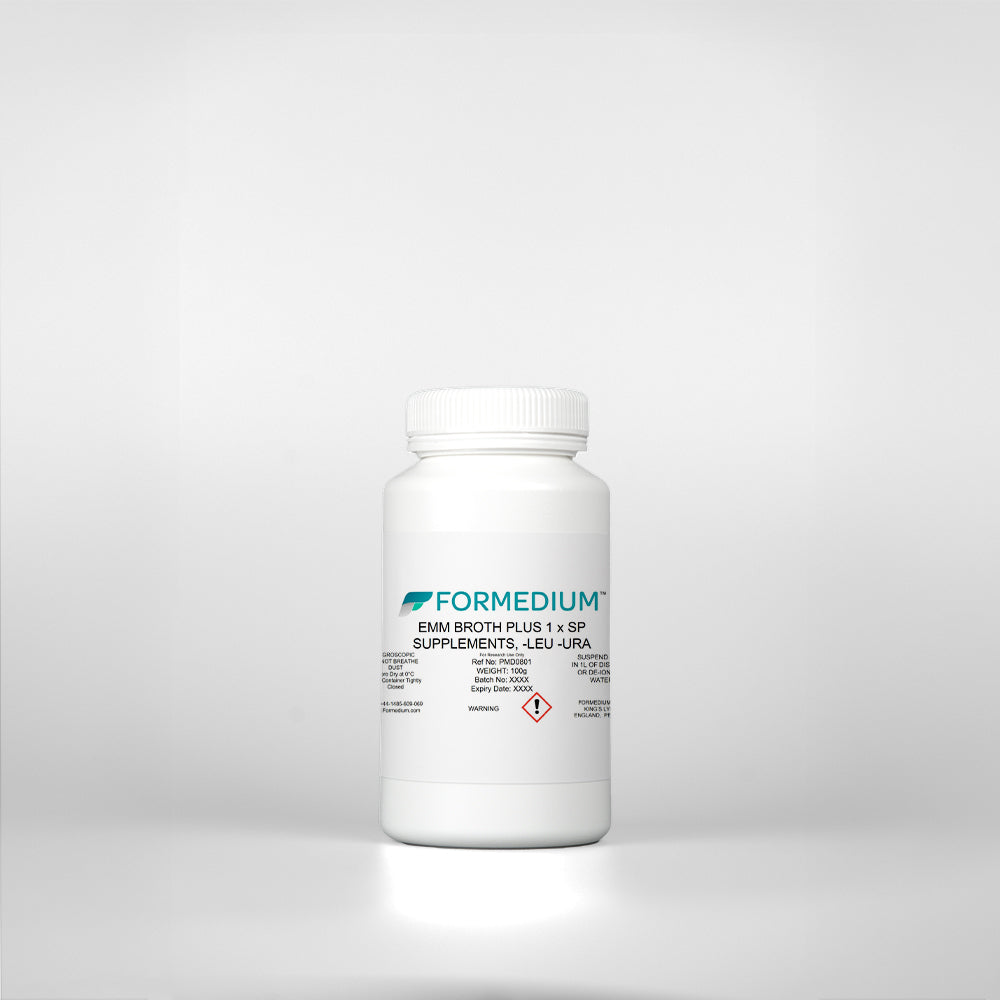 EMM Broth plus 1 x SP Supplements, -Leu, -Ura - 3