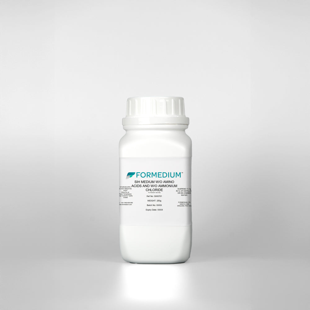 SIH medium w/o Amino acids and w/o Ammonium chloride