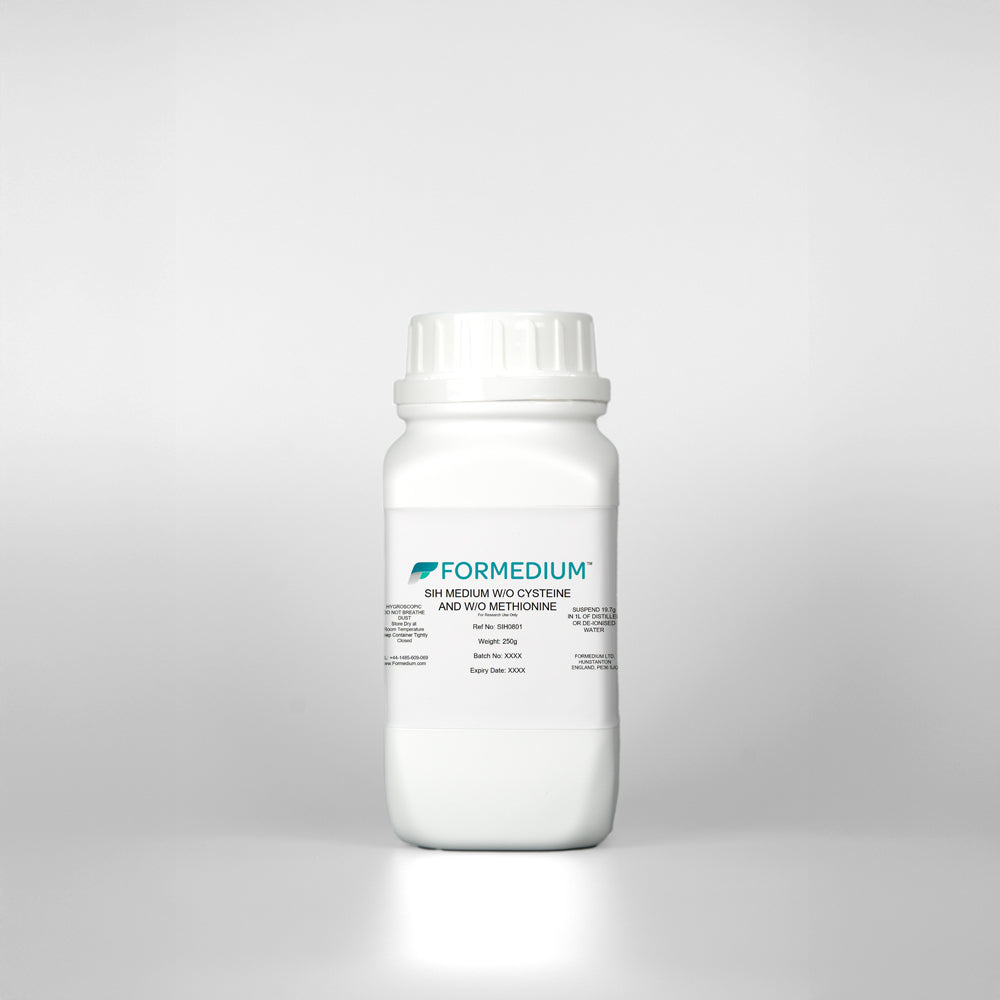 SIH medium w/o Cysteine and w/o Methionine