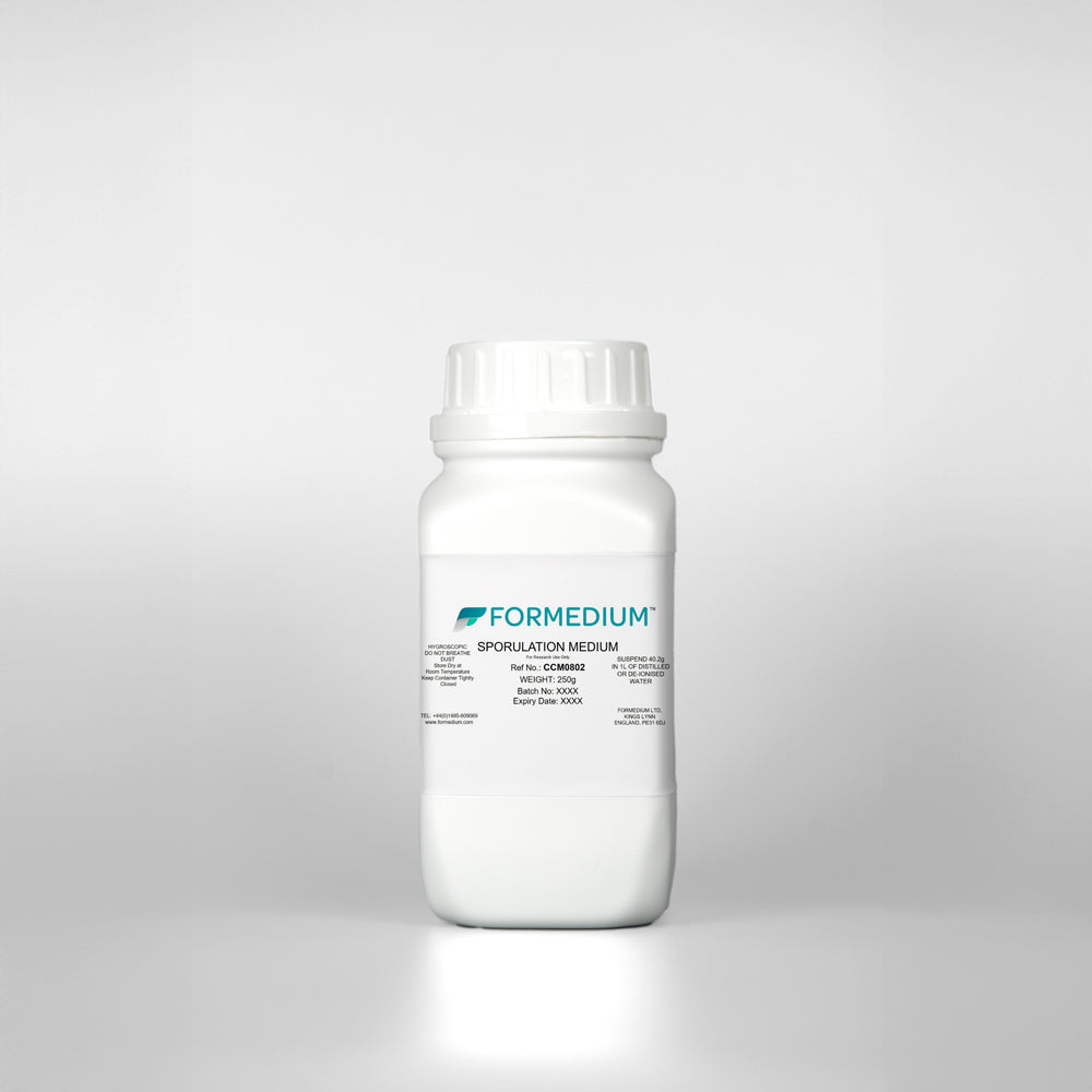 Sporulation Medium
