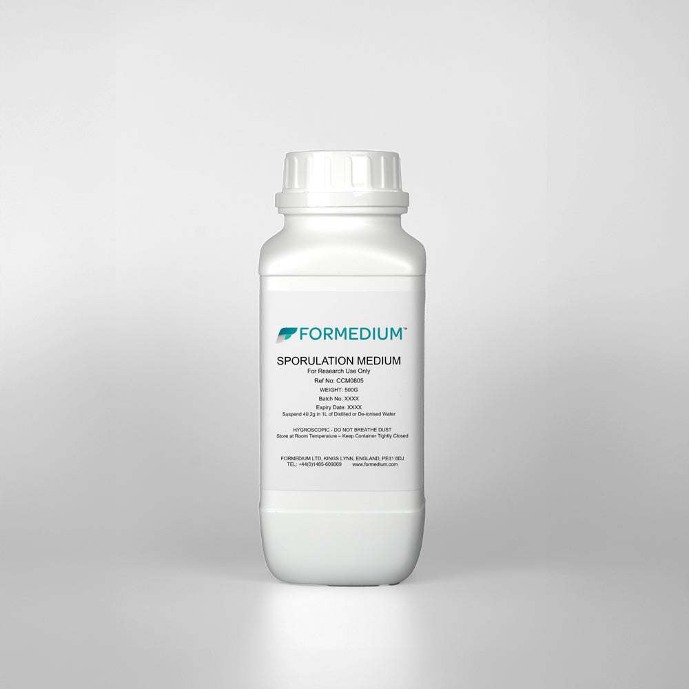 Sporulation Medium
