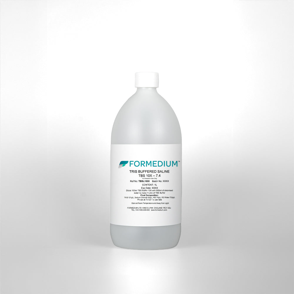 TBS Buffered Saline 10X, pH 7.4