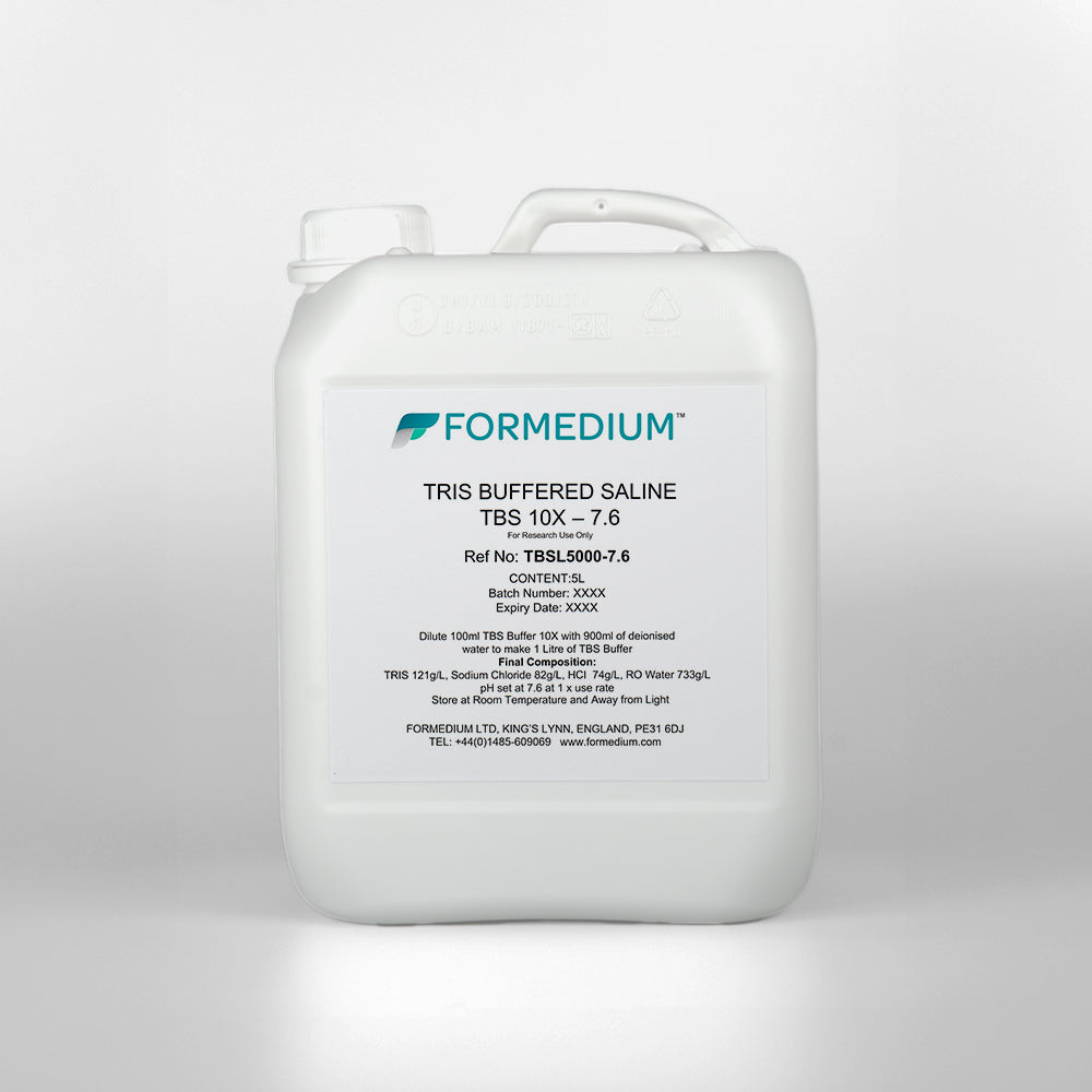 TBS Buffered Saline 10X, pH 7.6