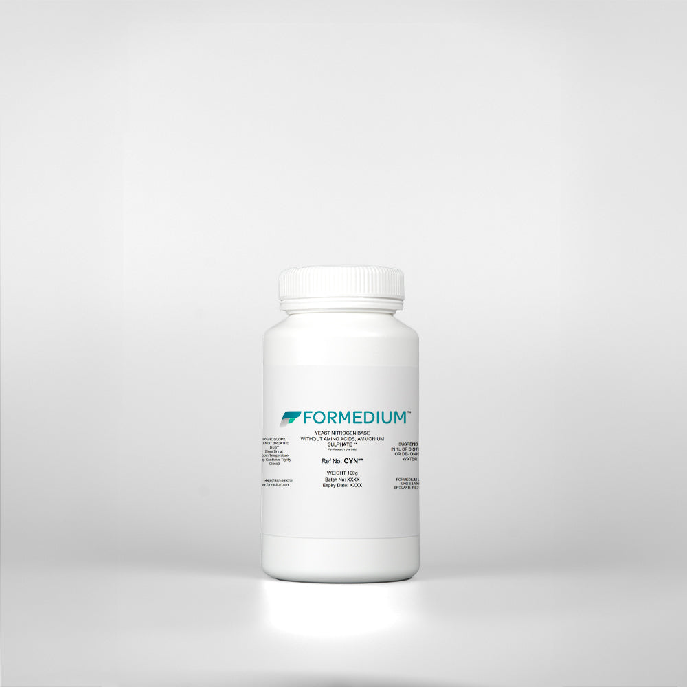 Yeast Nitrogen base without Amino acids, without Ammonium sulphate and without Copper