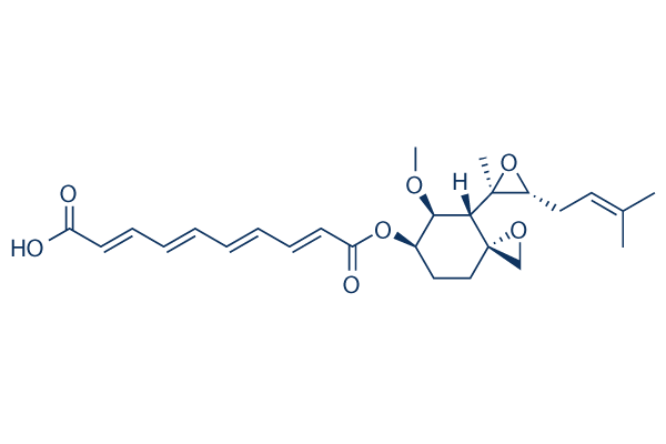 Fumagillin chemical structure