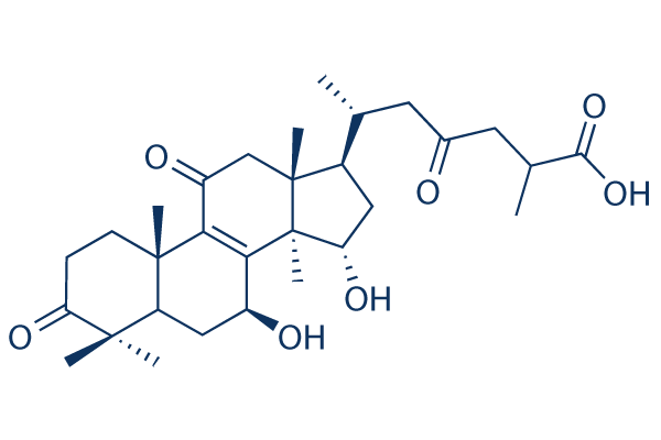 Ganoderic acid A chemical structure