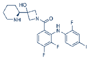 Cobimetinib (GDC-0973) chemical structure