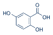 Gentisic acid chemical structure
